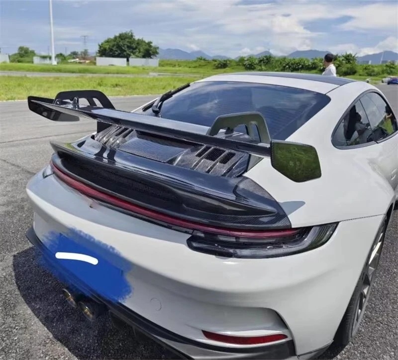 2020 992 GT3 Carbon Fiber Rear Wing for 992 Carbon Fiber Rear Spoiler for 911 Carbon Fiber Tail Wing for 911 GT3 Rear Wing
